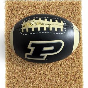 Purdue Boilermakers Black & Gold Mini Football